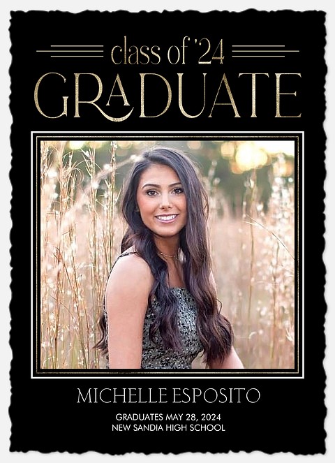 Classic Elegance Graduation Cards