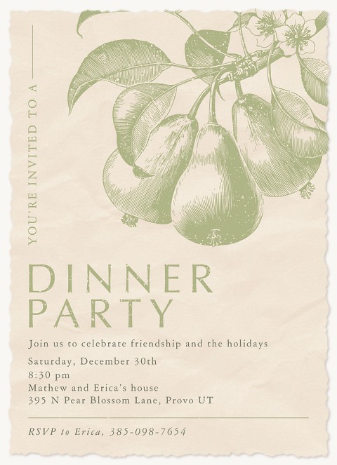 Classy Dinner | Dinner & Cocktail Party Invitations