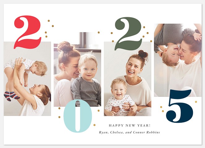 Cheerful Moments Holiday Photo Cards