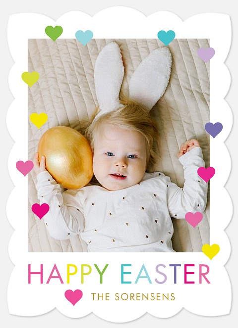 All the Hearts Easter Photo Cards