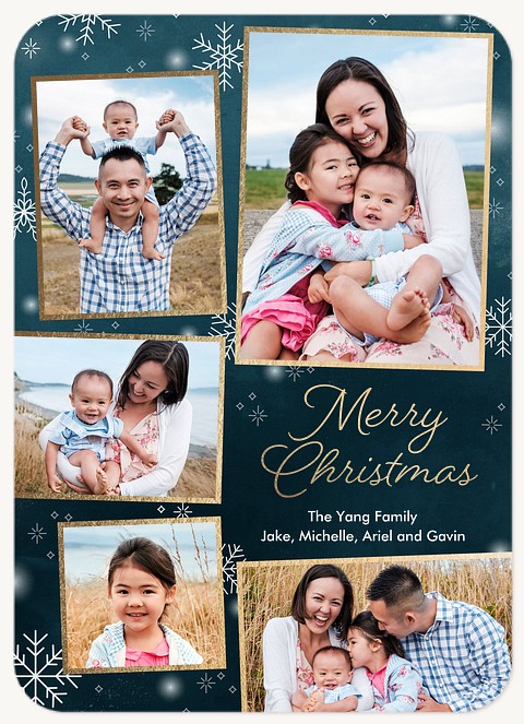 Winter Magic Personalized Holiday Cards