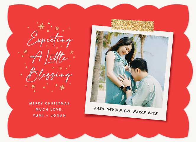 Little Snapshot Personalized Holiday Cards