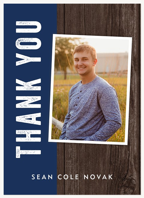 Bold & Rustic Thank You Cards 