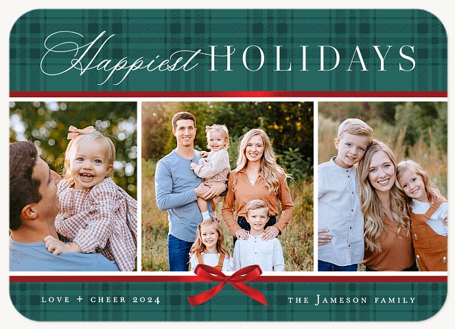 All Wrapped Up Personalized Holiday Cards