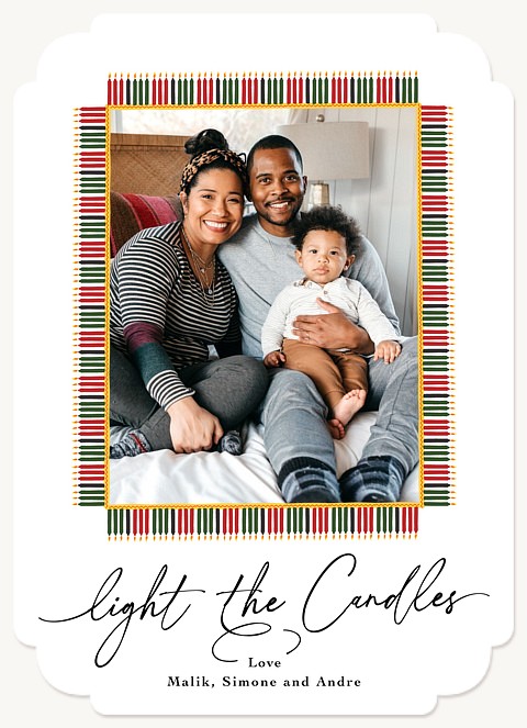 Holiday Candles Kwanzaa Cards