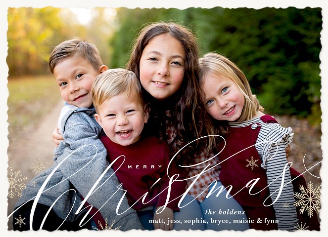 Christmas Magic Personalized Holiday Cards