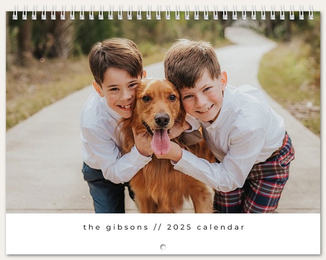 Crisp & Clean Calendar Custom Photo Calendars