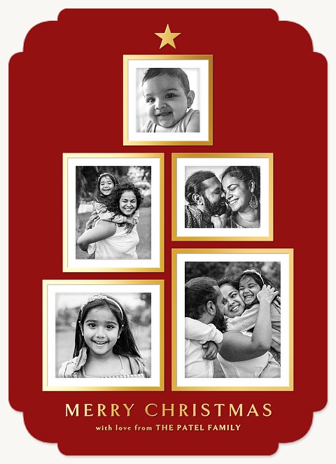 Gallery Tree Personalized Holiday Cards