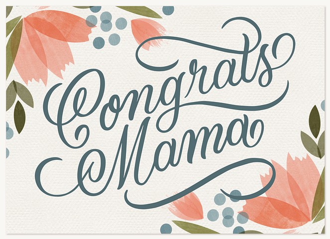 Congrats Mama Greeting Cards