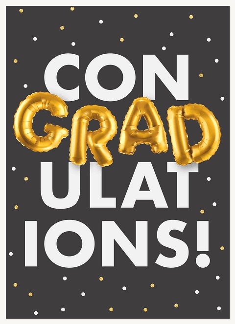 Grad Balloon Greeting Cards