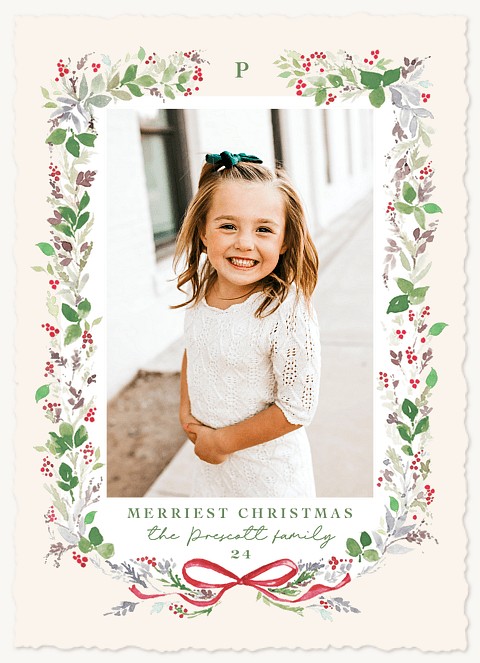 Little Frame Personalized Holiday Cards