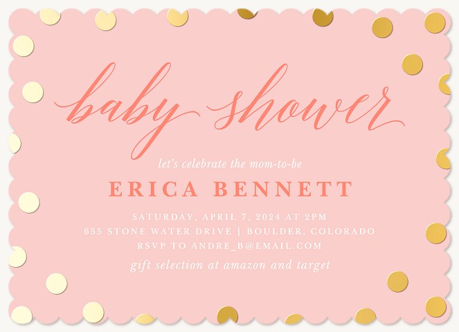 Delightfully Charming Baby Shower Invites
