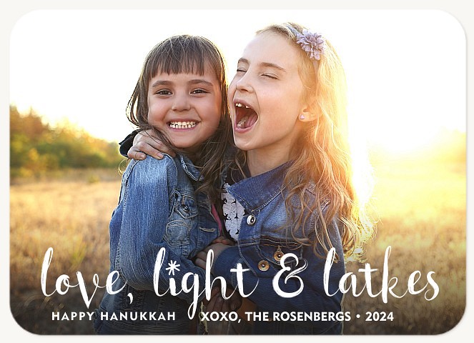 Delightful Wishes Hanukkah Cards