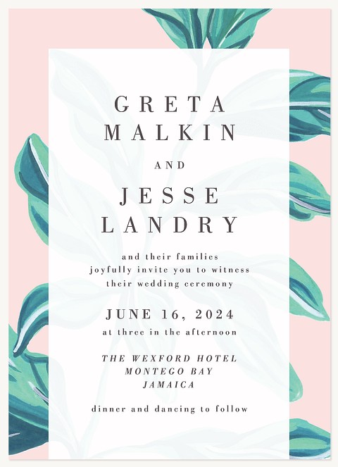 Tropicali Wedding Invitations