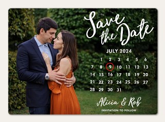 Photo Save the Date Magnets with Abstract Watercolor - Photo Save our Date Magnets for Wedding - popular Modern Abstract Fridge Magnets 0033