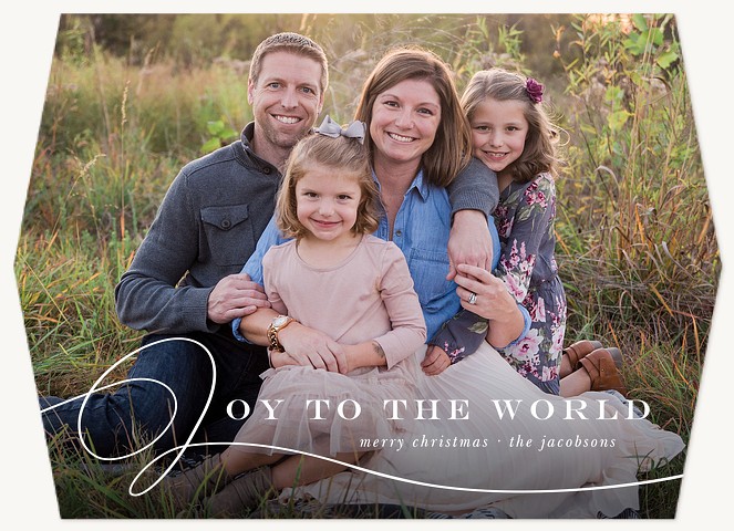 Joy To The World Christmas Cards