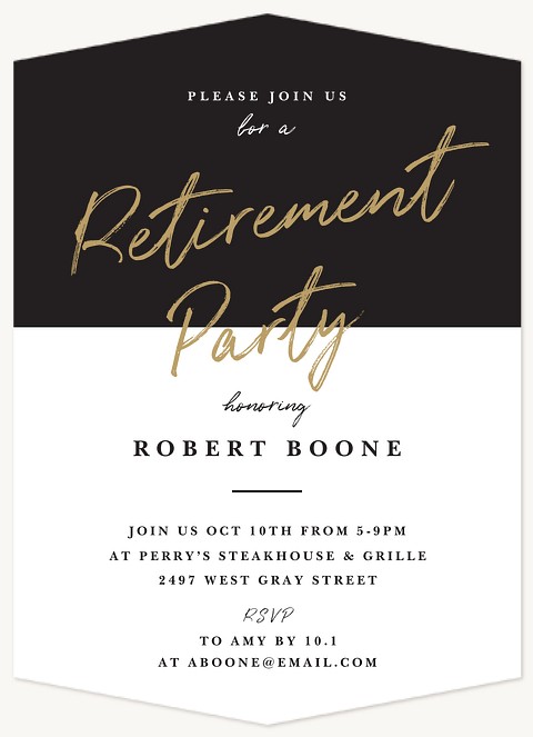 Boldly Go Party Invitations