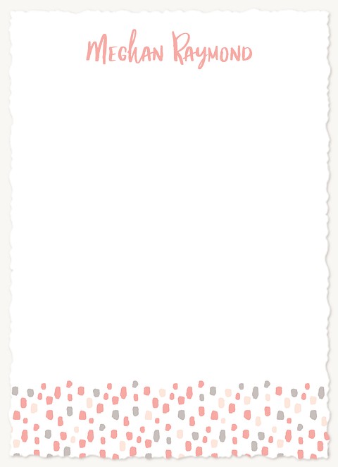 Dotted Whimsy Stationery