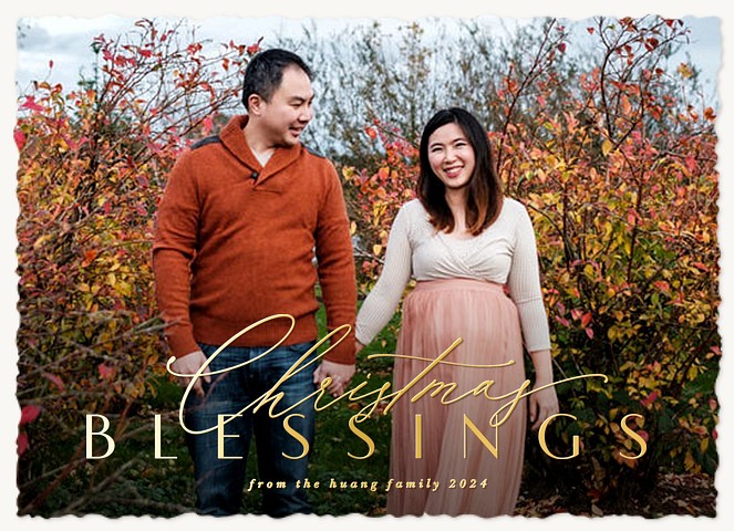 Simply Blessings Christmas Cards