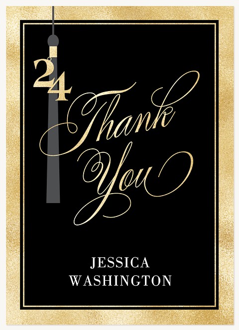 Tassel Traditions Thank You Cards 