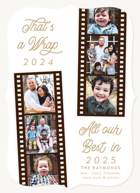 That's a Wrap New Year's Cards