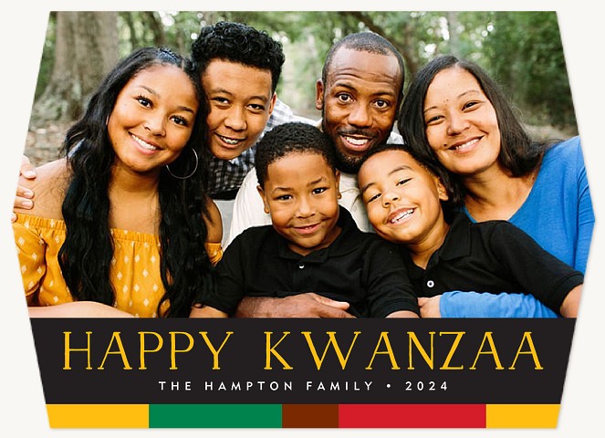 Colorful Kwanzaa Kwanzaa Cards