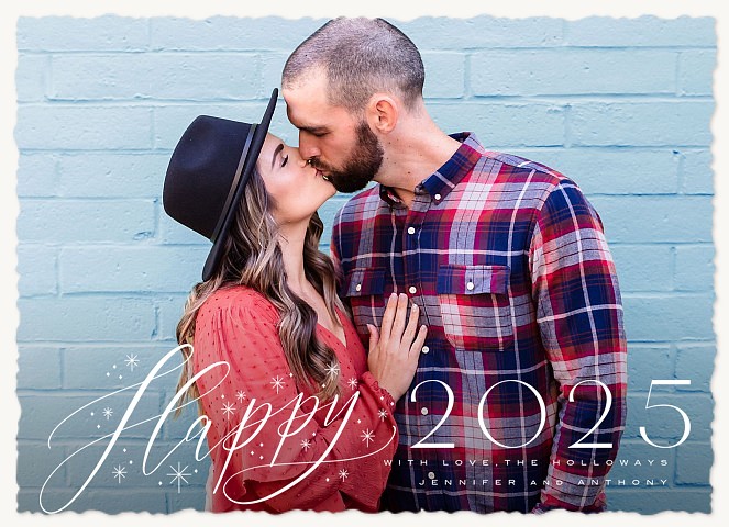 Magical New Year Personalized Holiday Cards