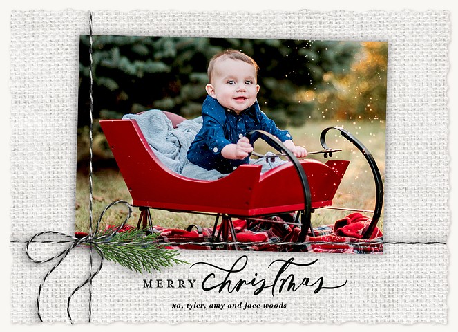 Canvas & Twine Personalized Holiday Cards