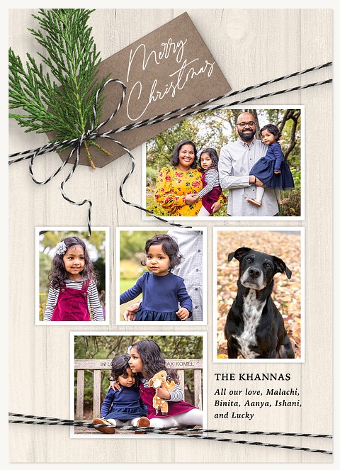 Farmhouse Gift Personalized Holiday Cards
