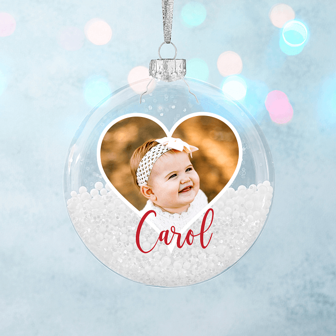 Scripted Name Personalized Ornaments