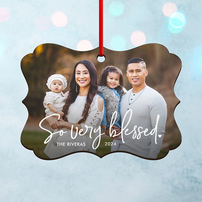 So Blessed Personalized Ornaments