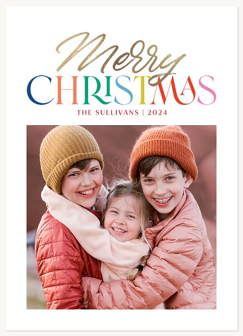 Multi Merry Christmas Cards