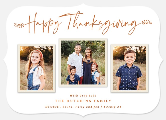 Thanksgiving Trio Thanksgiving Cards