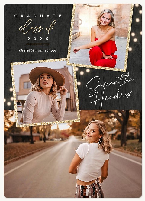 Fairy Lights Graduation Cards