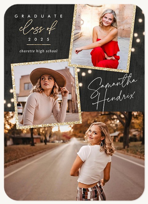 Fairy Lights Graduation Cards