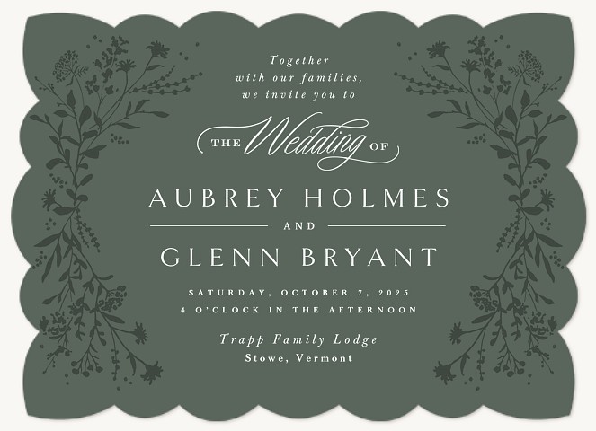 Sweet Harvest Wedding Invitations