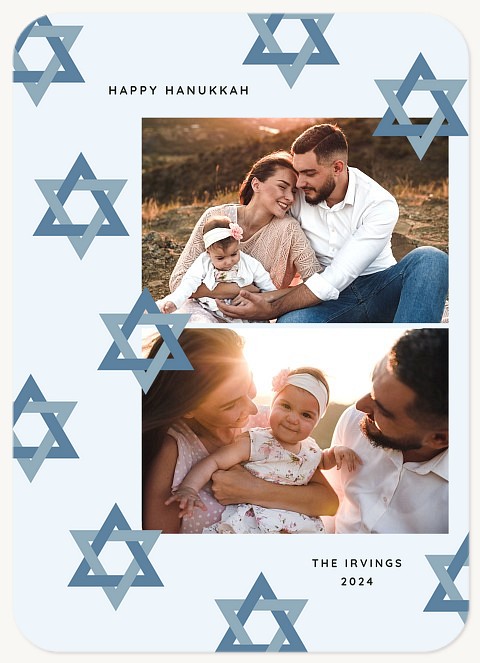 Hanukkah Stars Hanukkah Cards