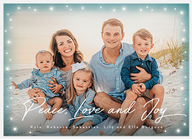 Winter Glow Holiday Photo Cards