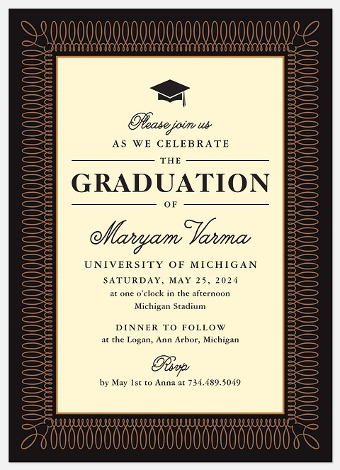 Certified Classic Graduation Cards