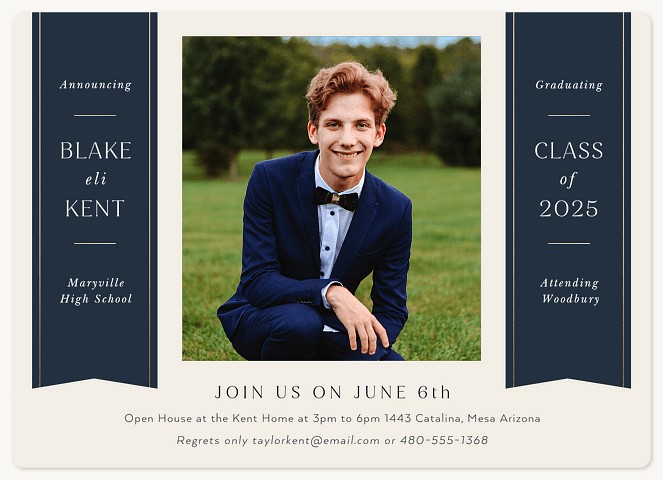 To The Top Graduation Announcements