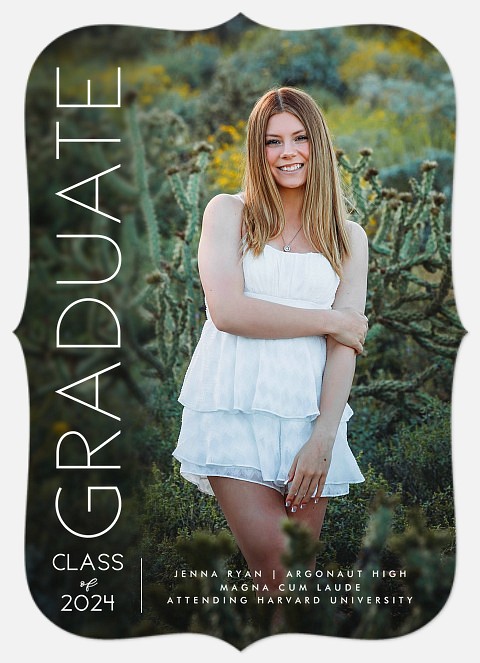 Column Graduation Cards