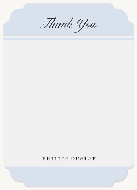 Simple Doctorate Thank You Thank You Cards 