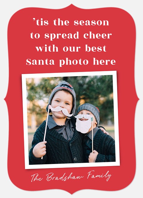 Santa Snap Holiday Photo Cards