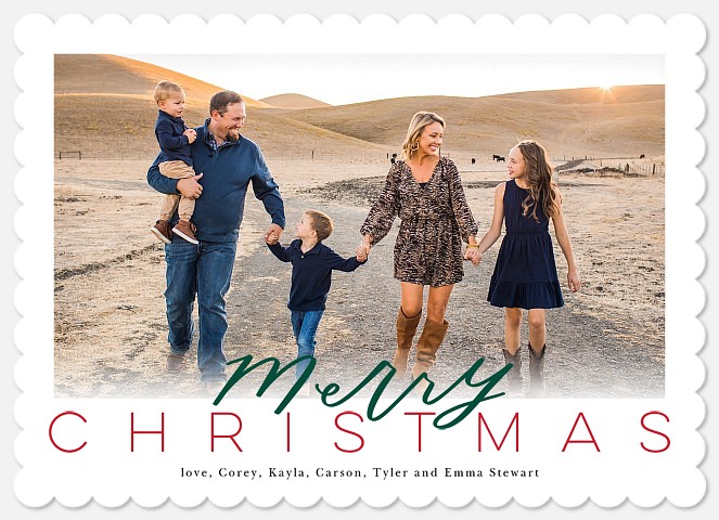 Feeling Merry Holiday Photo Cards