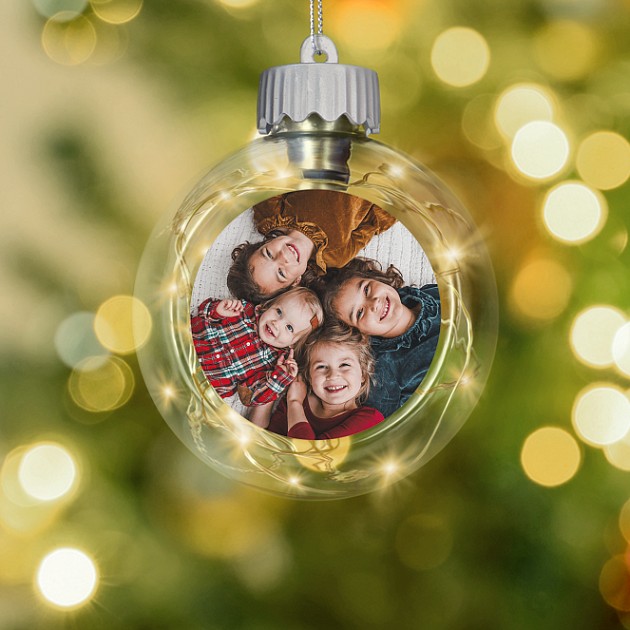 Add Your Photo Personalized Ornaments