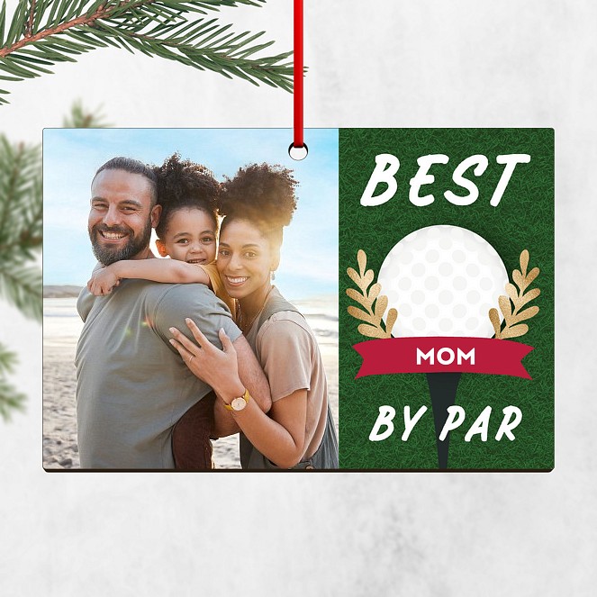 Best By Par Personalized Ornaments