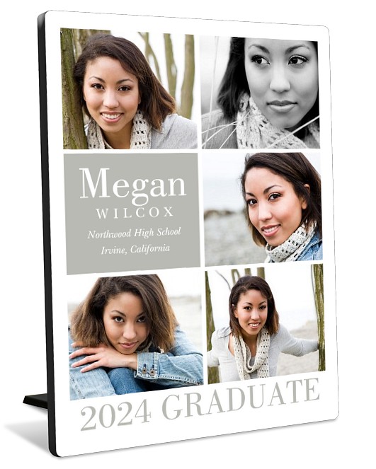 Simple Grad Tabletop Photo Panel