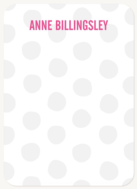 Bold Polka Dot Stationery