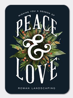 Peace Garland Card