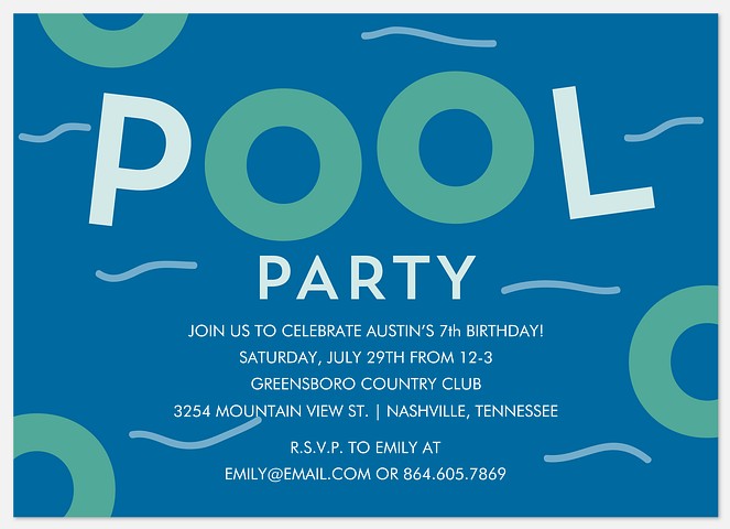 Stay Cool Kids' Birthday Invitations